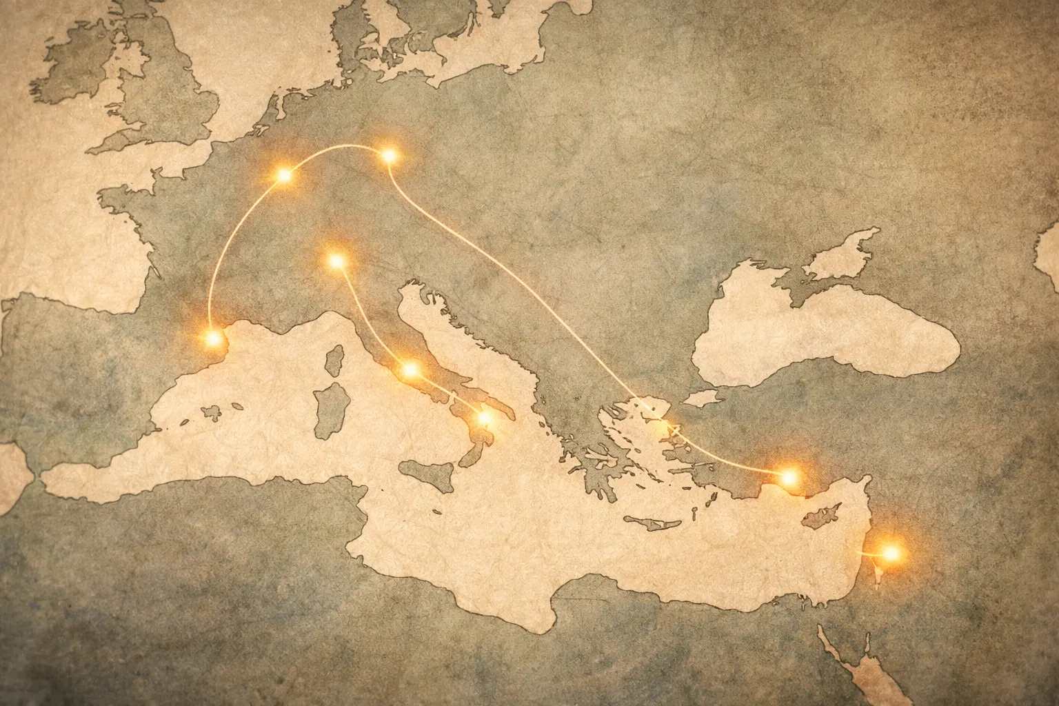 Herkunftswege und Verteilung