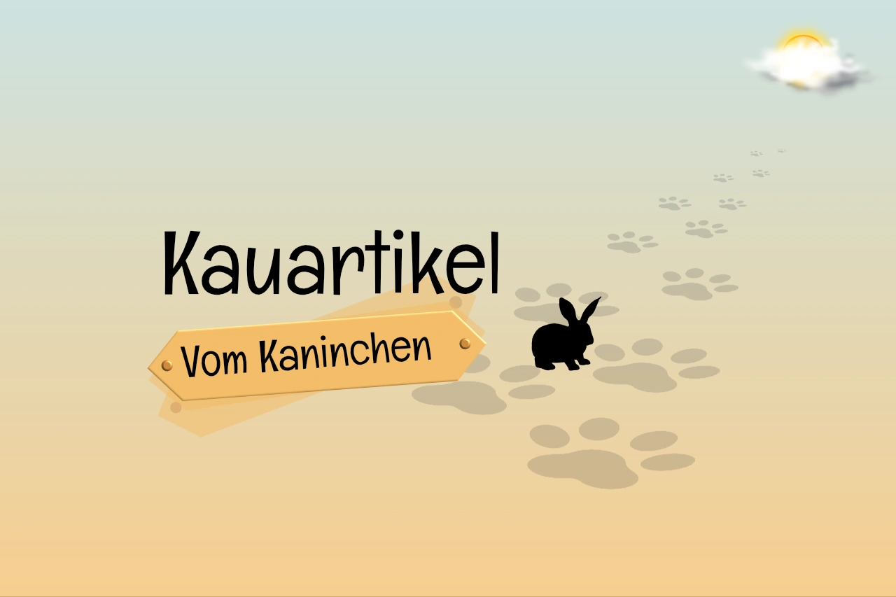 Kauartikel vom Kaninchen