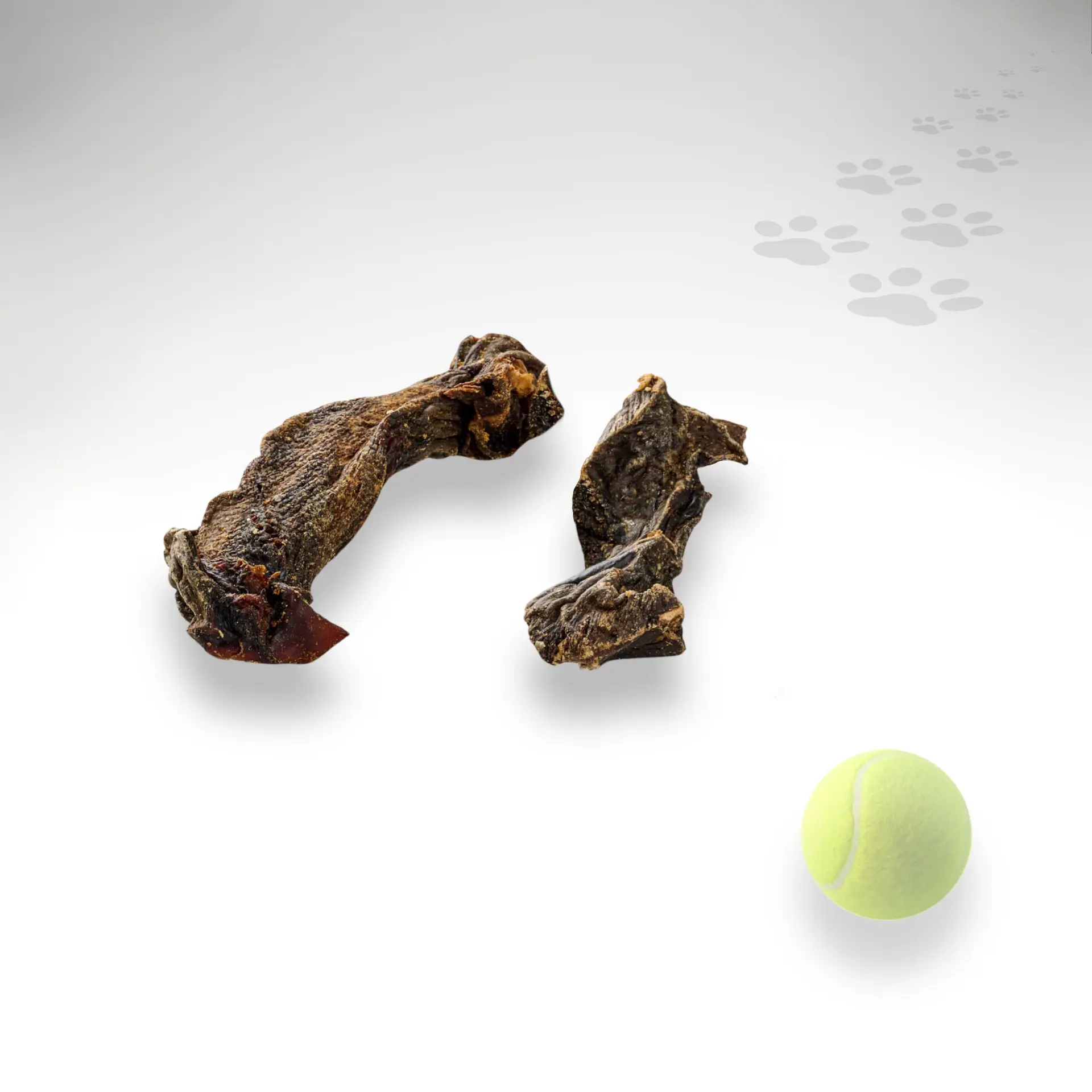 Getrocknetes Pferdeherz Getrocknetes Pferdeherz Größenübersicht