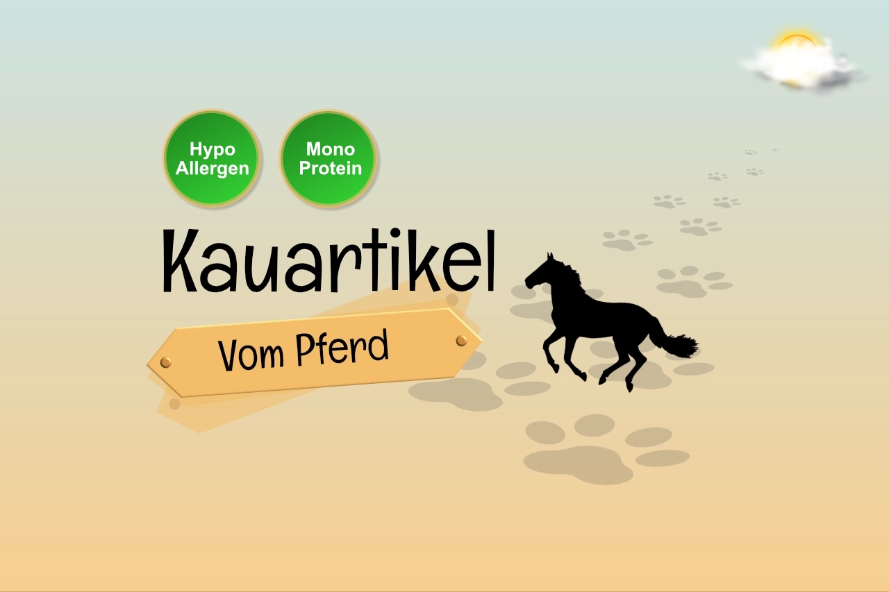 Dogisfaction - Hypoallergene Pferde Kauartikel Naturbelassene Kauartikel und Snacks für Hunde