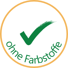 Ohne künstliche Farbstoffe
