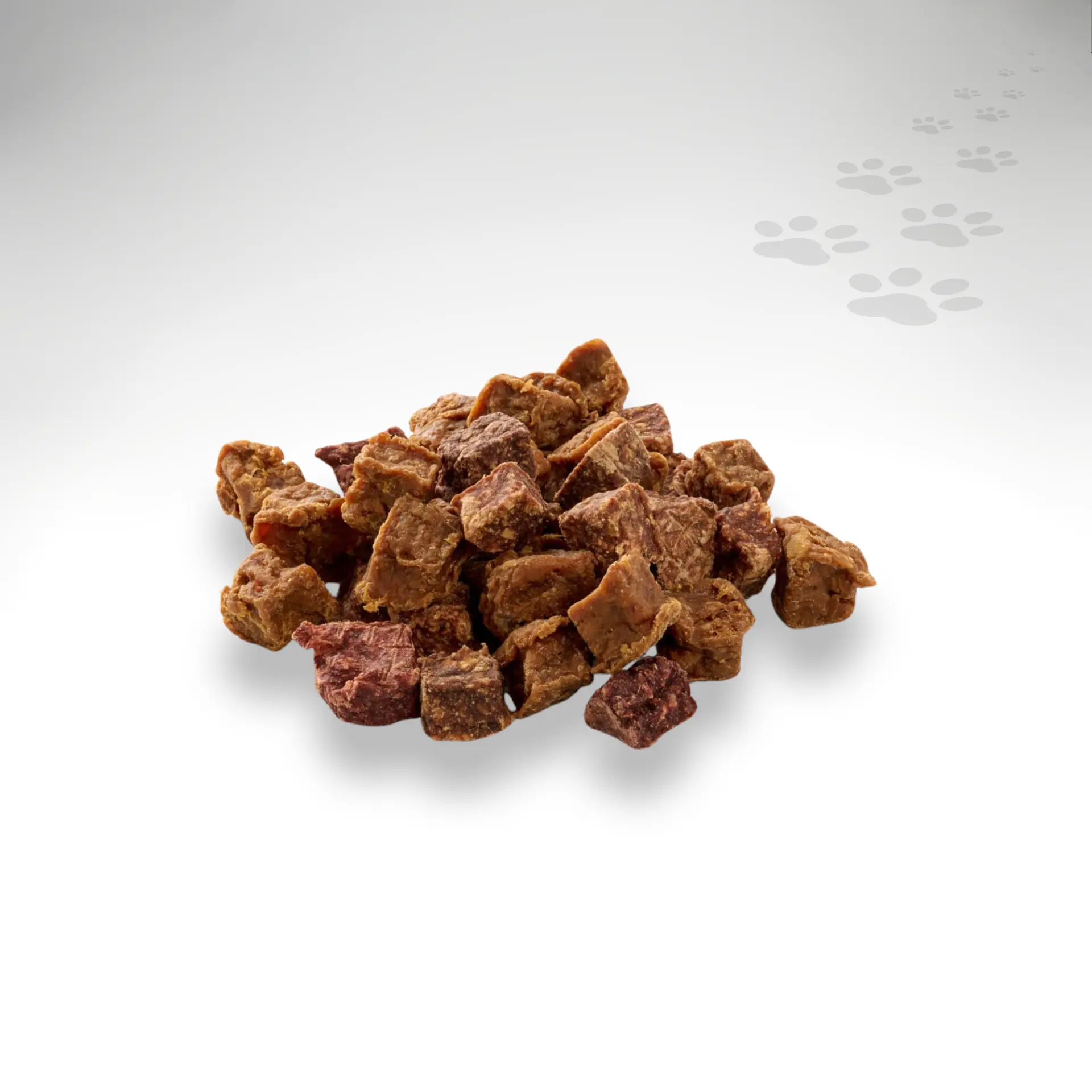 Pferdewürfel Würfel aus getrocknetem Pferdefleisch