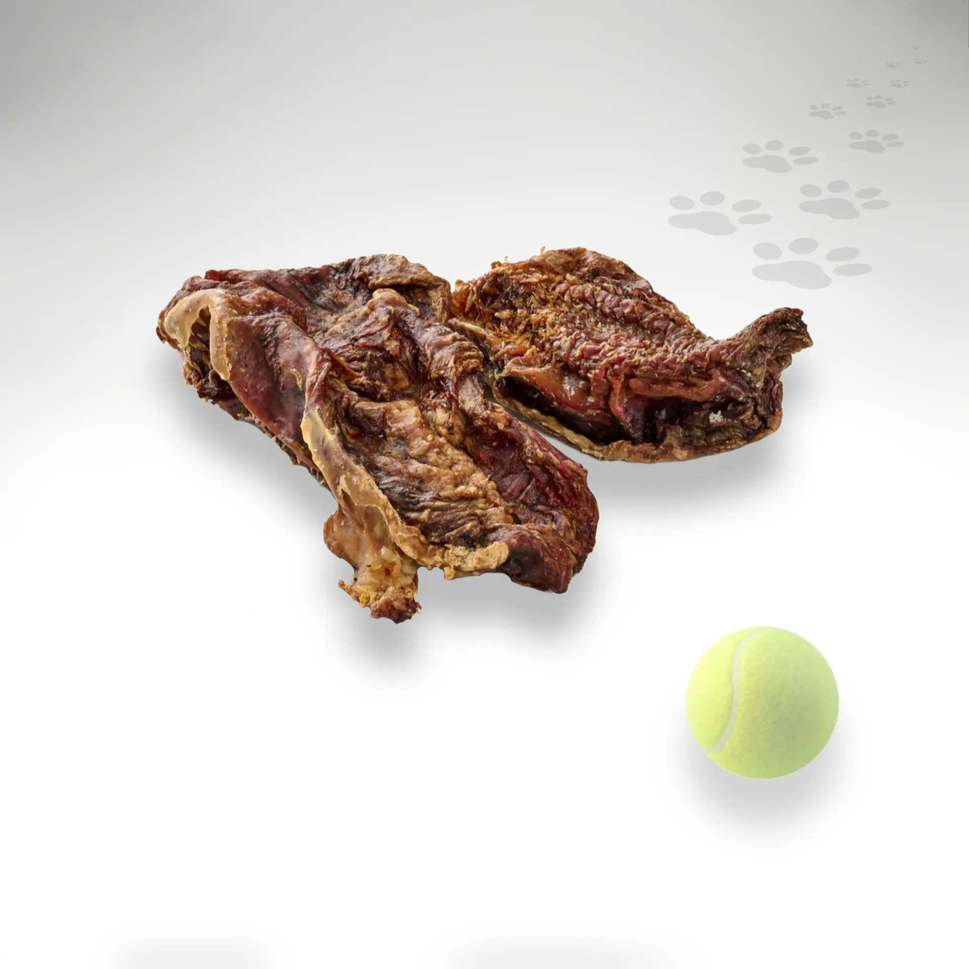 Rinder-Lefze kurz: 100% natürliches Kauen Rinder-Lefze kurz: 100% natürliches Kauen